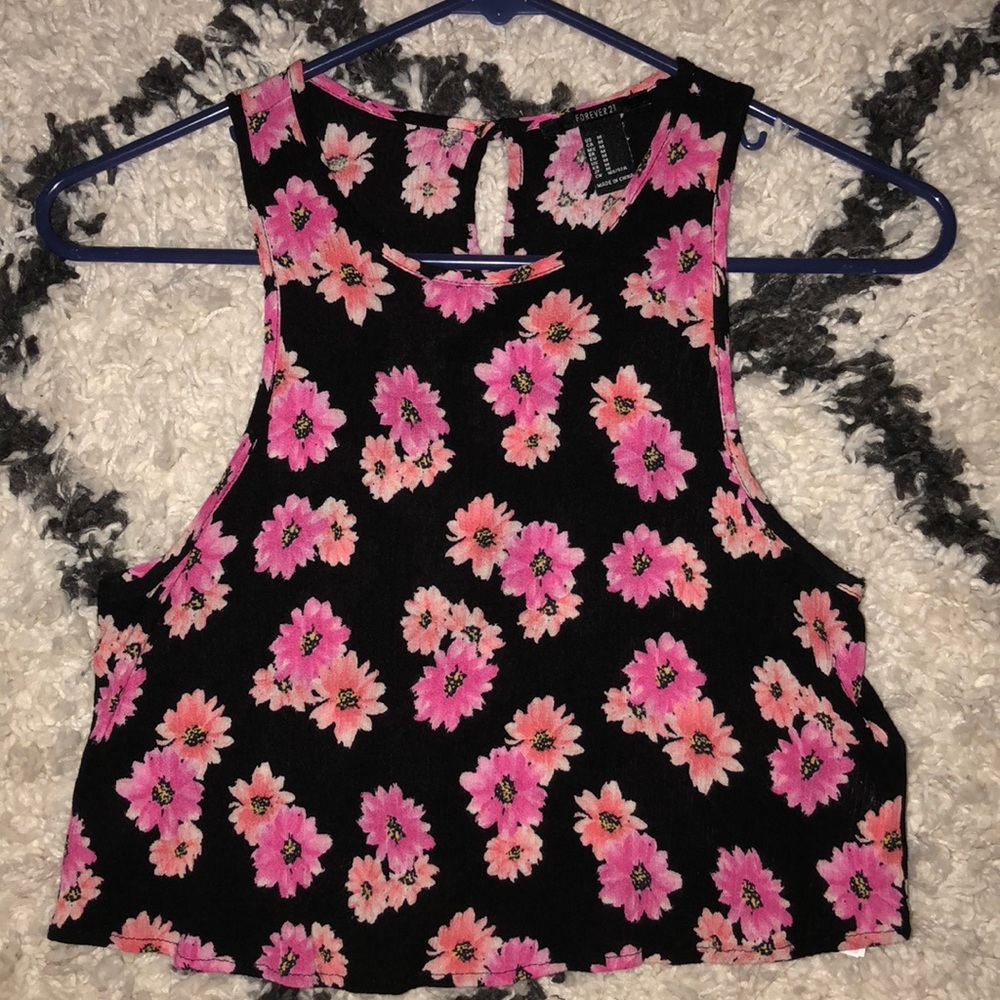 Floral Crop Top